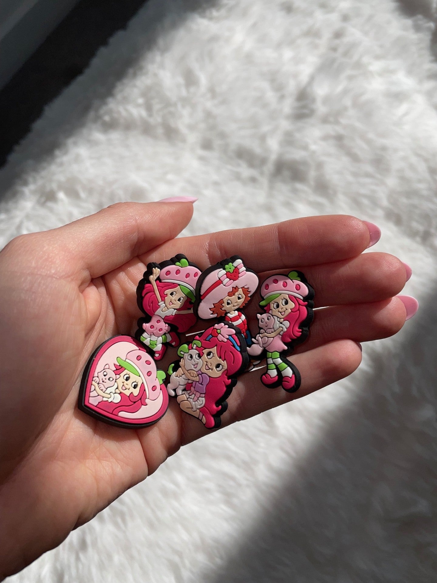 Strawberry Shortcake Croc Charms