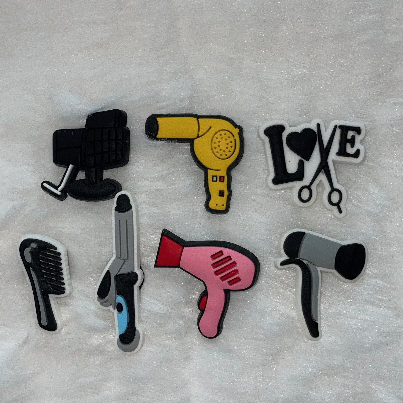 Hairdresser Croc Charms