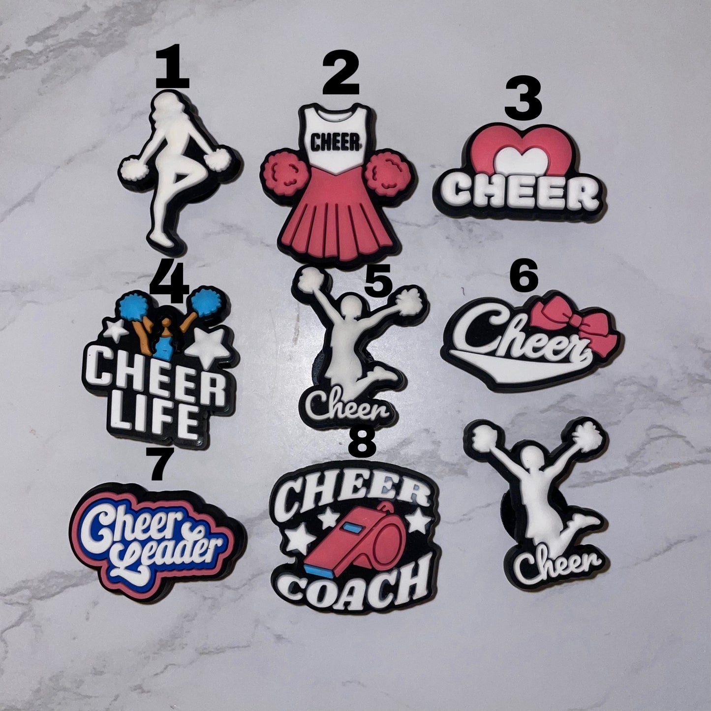 Cheerleading Charms