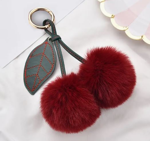 Cherry Plush Charm - 5 Colour Options