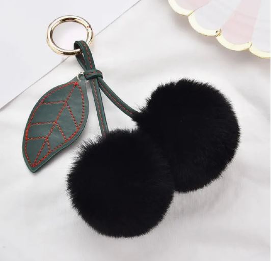 Cherry Plush Charm - 5 Colour Options