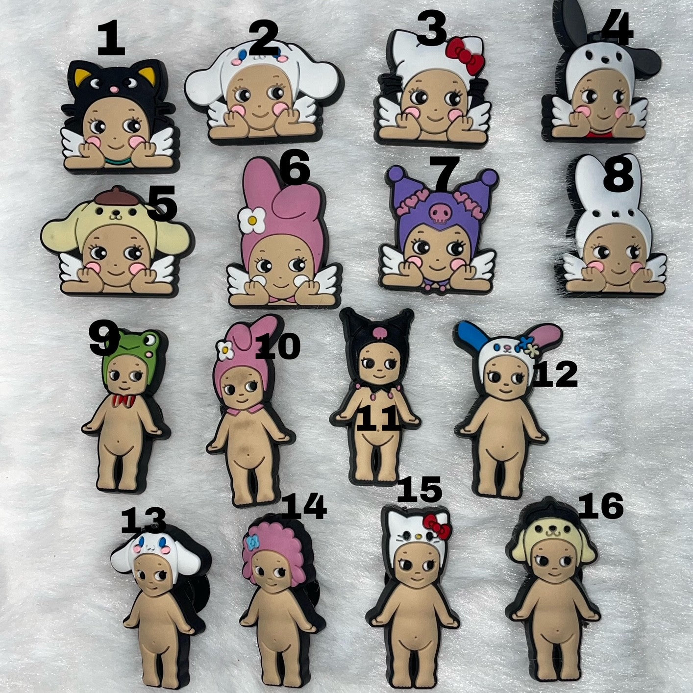 Sonnys Angel Croc Charms