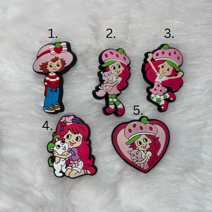 Strawberry Shortcake Croc Charms