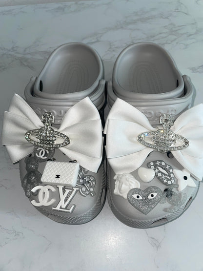 White Set (Accessories Only, includes, bows and Charms)