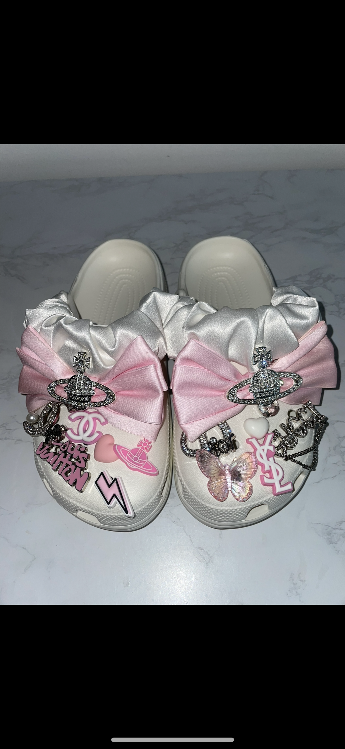 Pink Set (Accessories Only, includes band, bows and Charms)