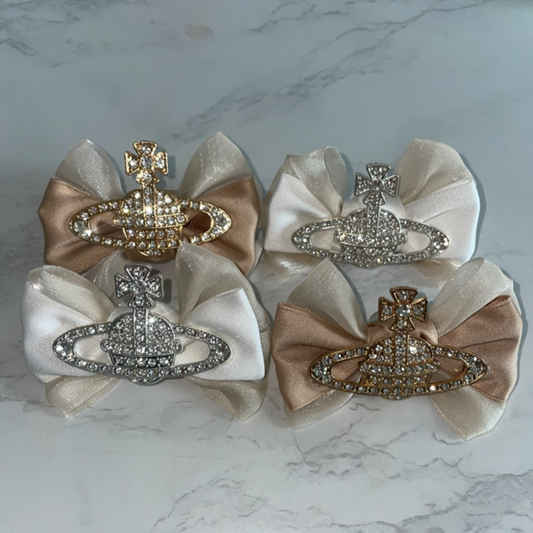 Small Diamanté Bows