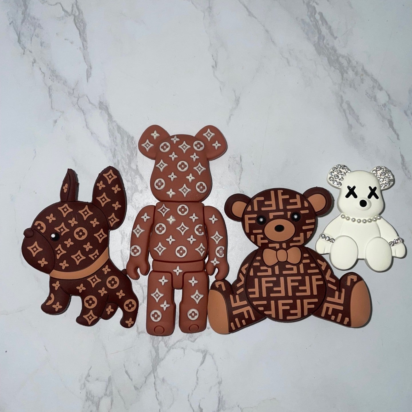 Bear Croc Charms