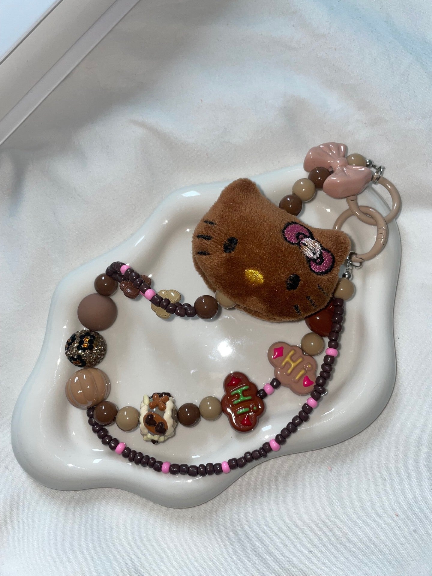 Kitty Plush Bag Charm – 5 Colour Options