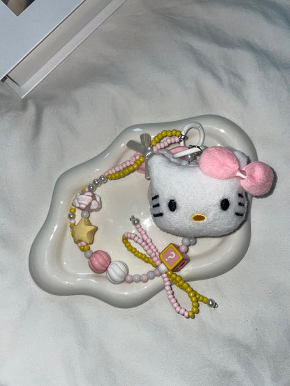 Kitty Plush Bag Charm – 5 Colour Options