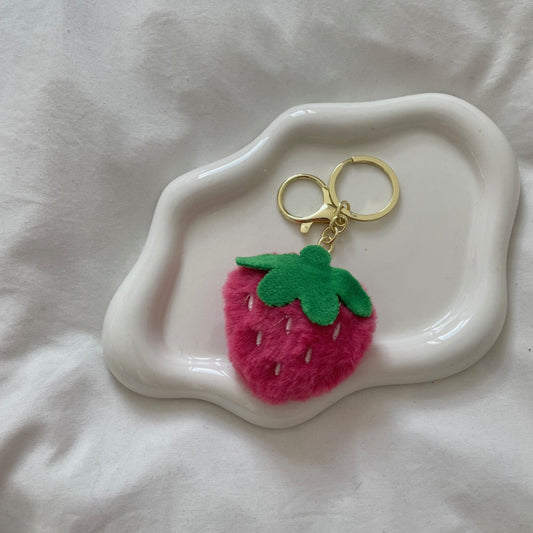 Plushie Strawberry Charm