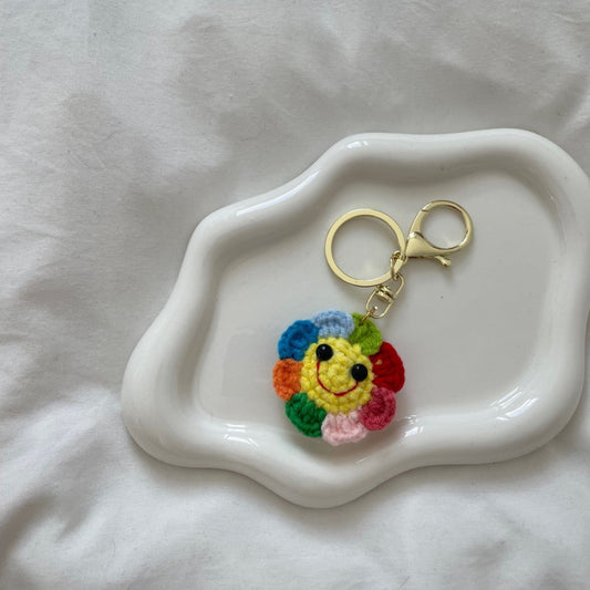 Crochet Rainbow Charm