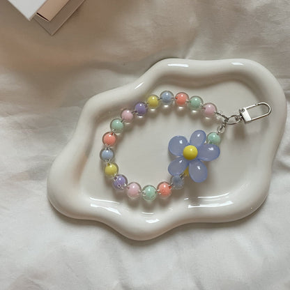 Pastel Flower Bag Charm - 4 Colour Options